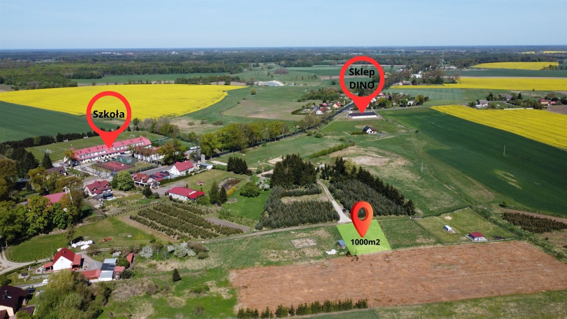 Działka na sprzedaż